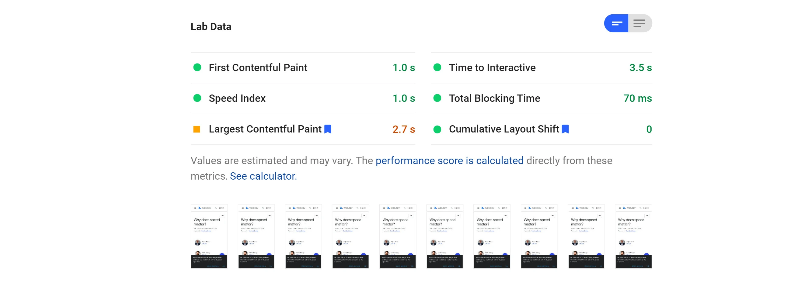 developers.google.com speed pagespeed insights